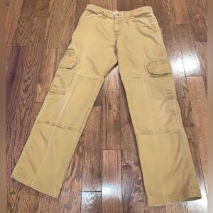Dickies Flex Relaxed Fit Cargo Pants 30x32 Tan Workwear Utility